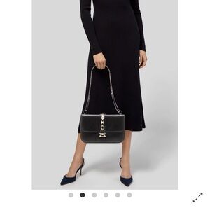 Valentino patent leather bag